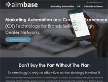 Tablet Screenshot of aimbase.com